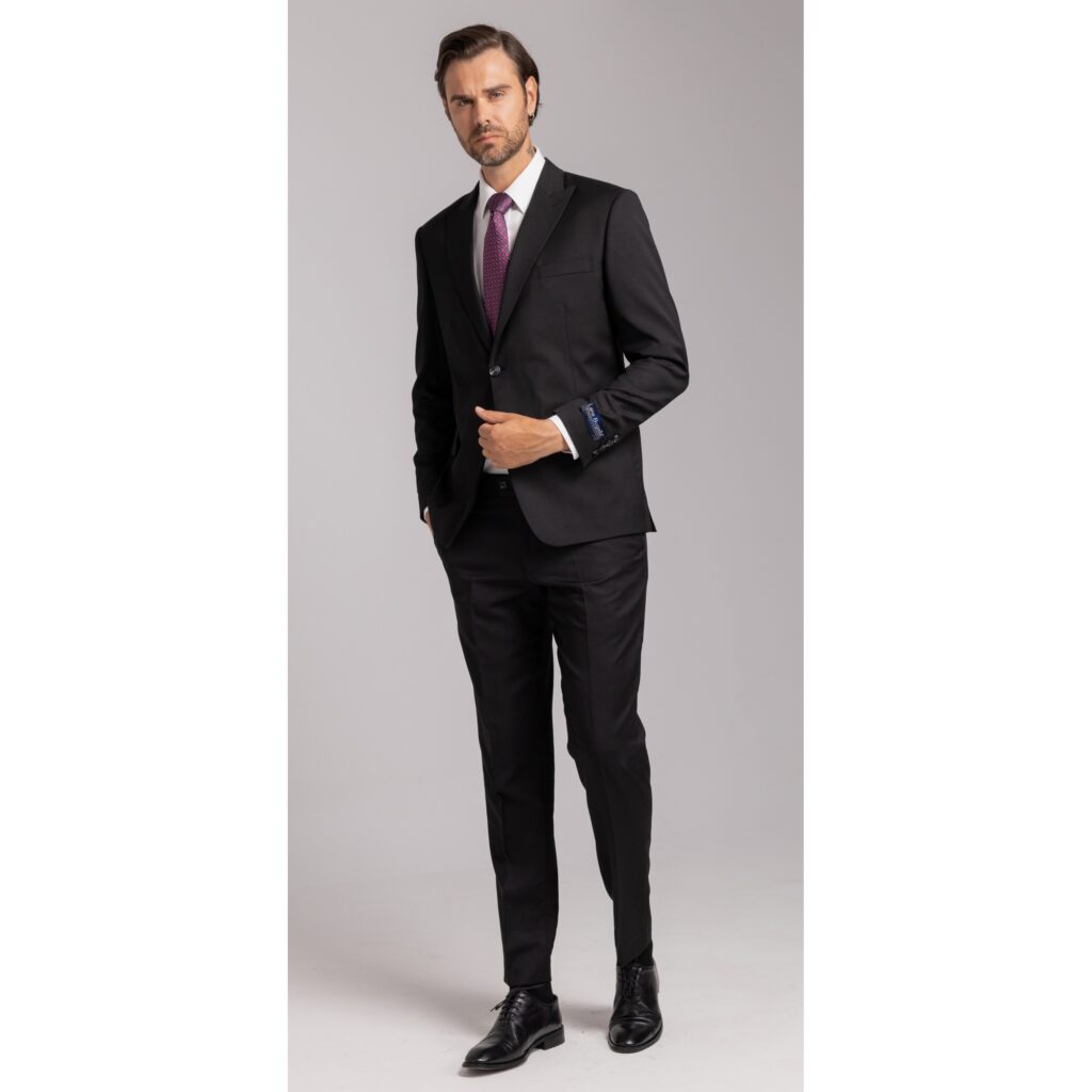 Costum negru barbati DON