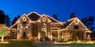 Cum sa plasati luminile de Craciun pe exteriorul casei?