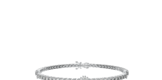 Bratara cu diamante tennis este cea mai frumoasa bijuterie!