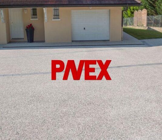 Beton dezactivat pentru terasă modernă și curată