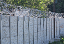 securizare gard beton existent