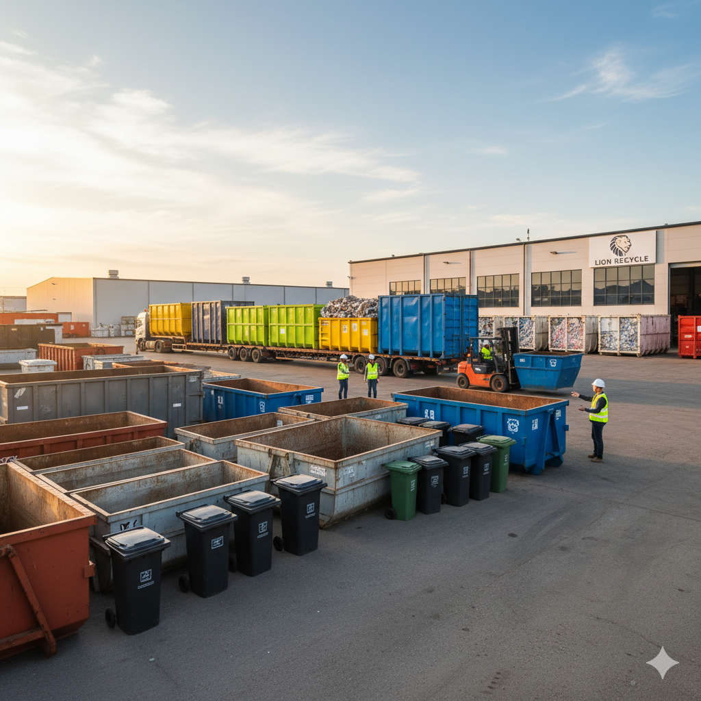Cum alegi mărimea potrivită a containerului la Lion Recycle