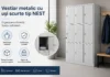 Ce este un vestiar metalic cu uși scurte tip NEST și când merită ales vestiar metalic