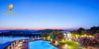 Apus Seren la Resort de Lux cu Piscină și Peisaj Natural agentia bonaventura