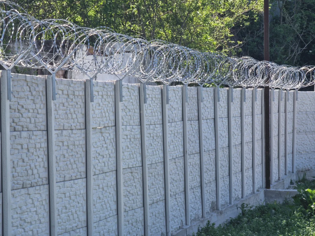 securizare gard beton existent