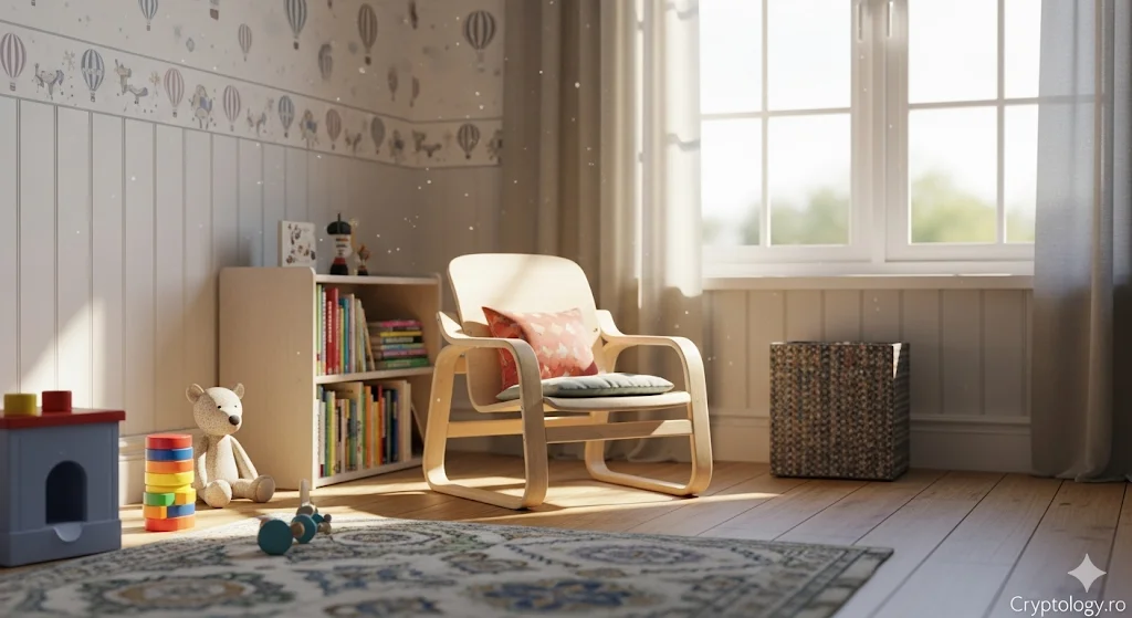 Scaunul potrivit pentru camera copilului: mai mult decât un simplu obiect de mobilier