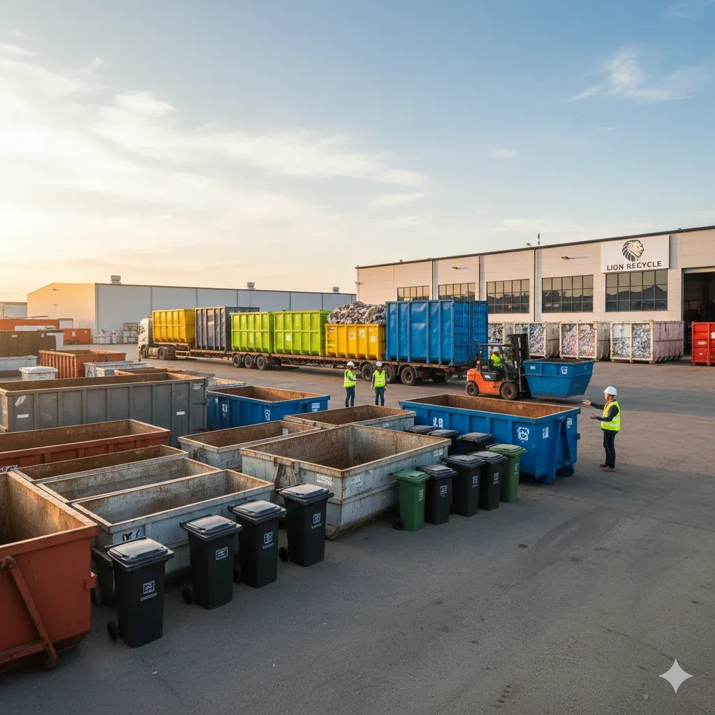 Cum alegi mărimea potrivită a containerului la Lion Recycle